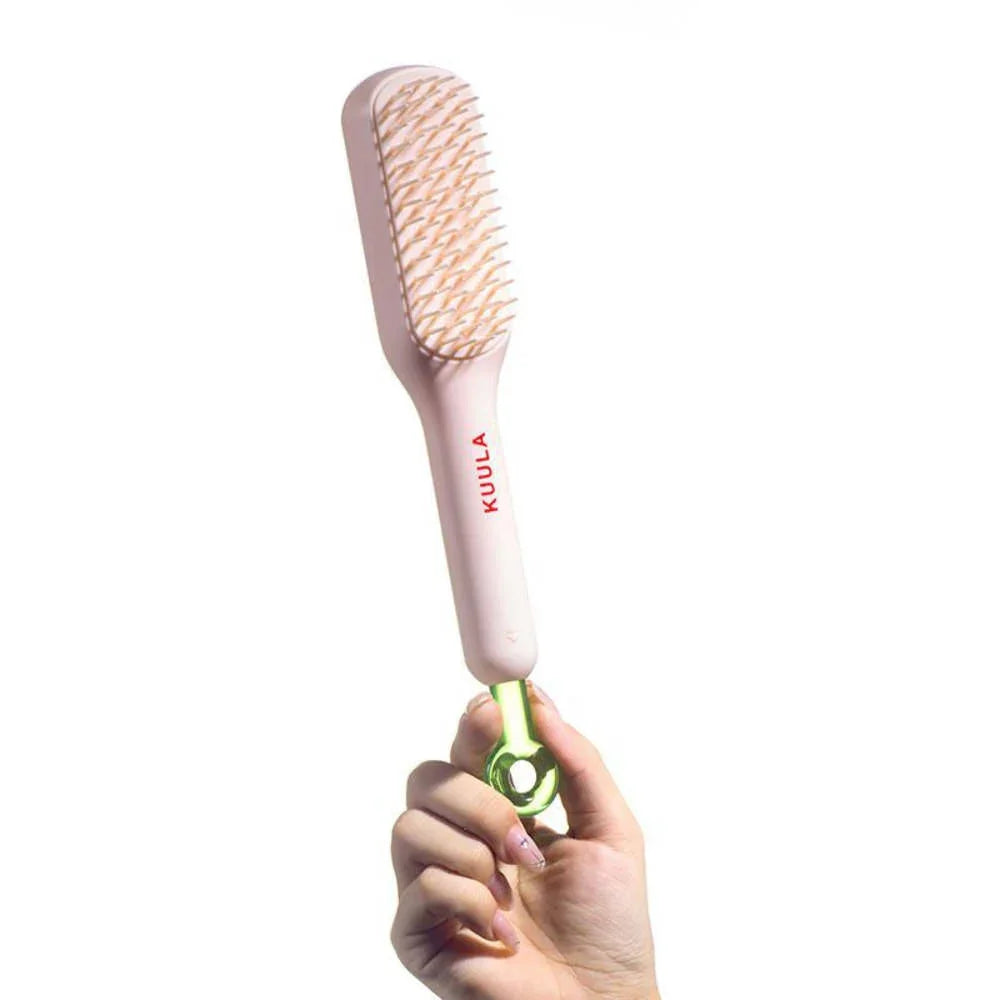 Kuula Hair Brush Self Cleaning