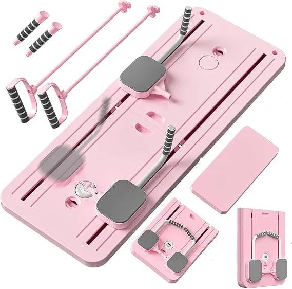 8-in-1 Foldable Pilates Reformer Board( Home Multiple Training Board)/Core, Strength & Flexibility Training