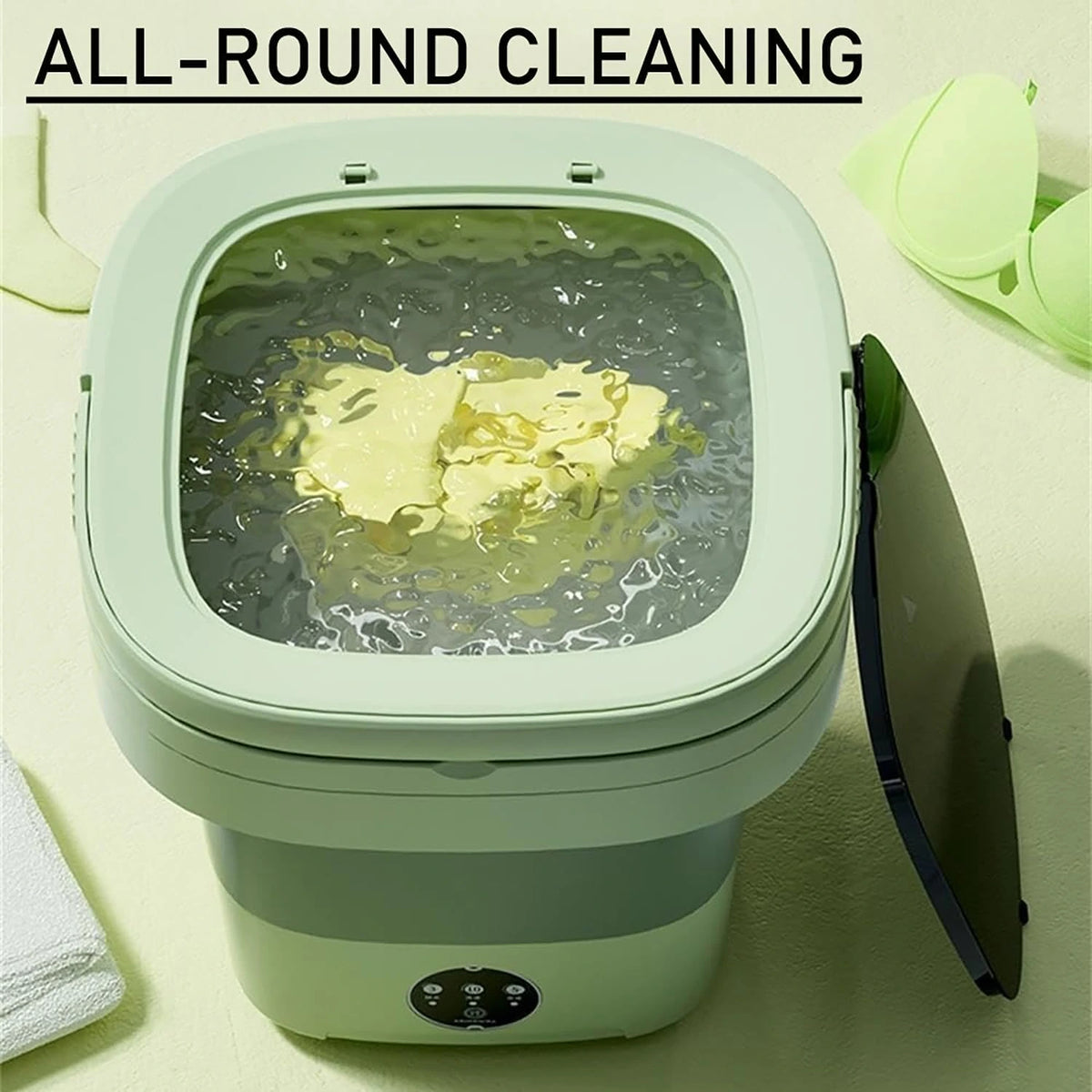 Mini Folding Machine Portable Mini Folding Washing Machine – Aurum Accessories