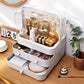 Makeup Organizer Box — Dustproof, Stylish & Spacious