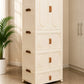 PREMIUM MODULAR WARDROBE – Foldable & Stackable Clothes Organizer with Transparent Doors, Hanging Rods & Wheels