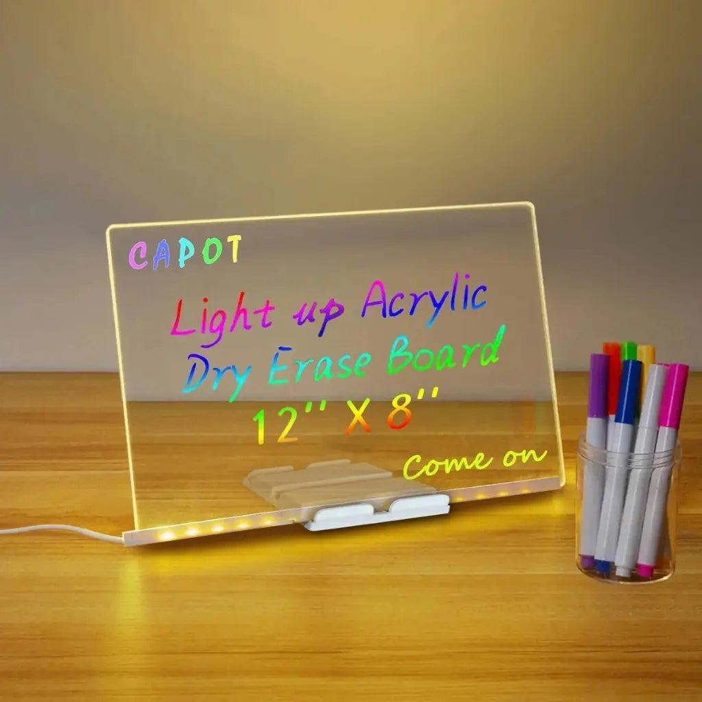 3D Magic Light Drawing Board for Kids – Tracing & Drawing Pad with 3D Glasses
