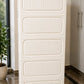 Foldable Modular Storage Cabinet — 5-Layer Stackable Organizer with Magnetic Doors and Wheels