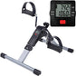 Foldable & Portable Mini Pedal Exercise Cycle with Digital Display and Adjustable Resistance