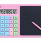 3-in-1 Calculator & LCD Writing Pad with Stylus