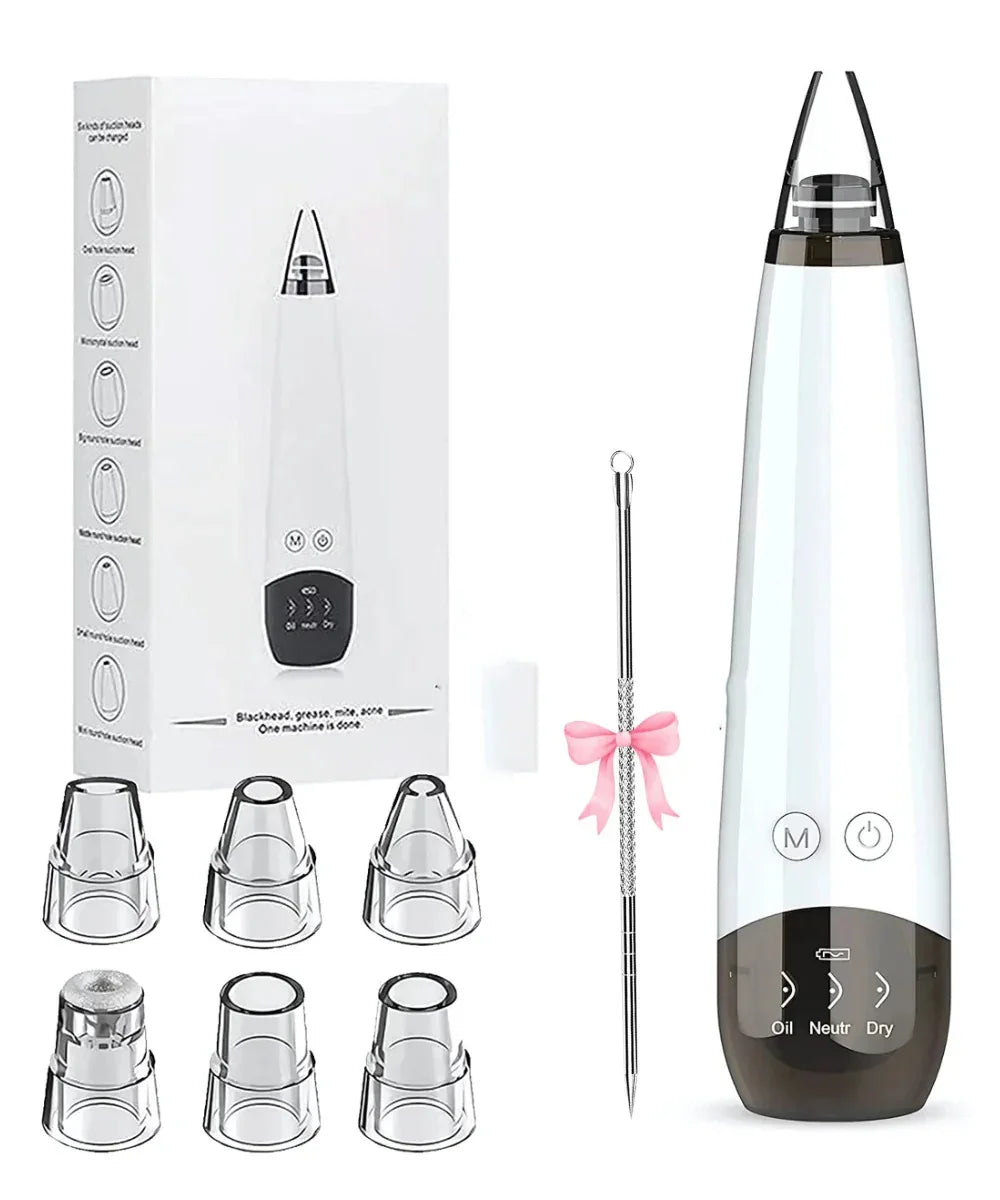 Acne Pore Cleaner & Black Head Remover With Cleaning Tools